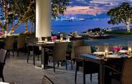 The Dusit Thani Hotel's scenic restaurant in sensational Pattaya.