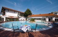 View Das Ludwig Hotel's picturesque main pool situated in incredible Germany.