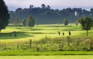 The Porsche Golf Course's beautiful golf course in brilliant Germany.