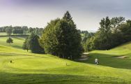 The St Wolfgang Golf Course Uttlau's scenic golf course in spectacular Germany.