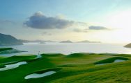 The Clearwater Bay Golf  Country Club's lovely golf course within magnificent China.