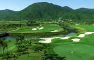 The Sanya Luhuitou Golf Course's lovely golf course in gorgeous China.