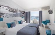 The Hotel Baia's picturesque double bedroom in incredible Lisbon.