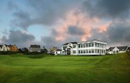 The Castlerock Golf Club's lovely golf course in staggering Northern Ireland.