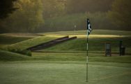 The Bicester Golf Club's beautiful golf course in striking Oxfordshire.