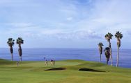 The Costa Adeje Golf Course's impressive golf course situated in staggering Tenerife.