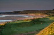Cruden Bay Golf Course's scenic golf course in sensational Scotland.