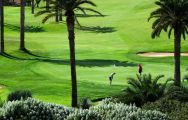 The El Cortijo Golf Club's scenic golf course situated in dramatic Gran Canaria.