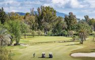 The El Paraiso Golf Club's impressive golf course in incredible Costa Del Sol.