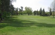 The Foothills Golf Club's lovely golf course in dramatic Arizona.