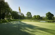 The Frilford Heath Golf Club's beautiful golf course in striking Oxfordshire.