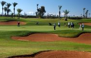 View Golf Amelkis's lovely golf course within impressive Morocco.