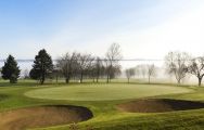 The Golf Barriere de Deauville's scenic gardens within magnificent Normandy.