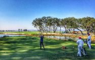 The Harbour Town Golf Links's picturesque golf course in spectacular South Carolina.