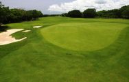 The Hard Rock Golf Club at Cana Bay's beautiful golf course situated in vibrant Dominican Republic.