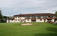 The Inverness Golf Club's picturesque golf course in pleasing Scotland.