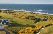 View Kingsbarns Golf Links's picturesque golf course within striking Scotland.