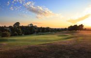 The Knole Park Golf Club's scenic golf course in gorgeous Kent.