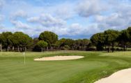 The La Monacilla Golf Club's beautiful golf course in striking Costa de la Luz.