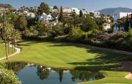 The La Quinta Golf Club's lovely golf course in dramatic Costa Del Sol.