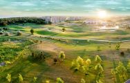 The Lighthouse Golf Club's lovely golf course within dramatic Black Sea Coast.