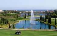 The Los Flamingos Golf Course's beautiful golf course in sensational Costa Del Sol.