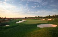 Lumine Lakes Golf Course's picturesque golf course within gorgeous Costa Dorada.