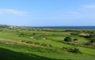 The Lundin Golf Club's impressive golf course within impressive Scotland.