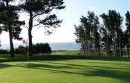 The Lundin Golf Club's beautiful golf course in sensational Scotland.