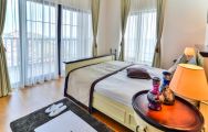 The Thracian Cliffs Golf Beach Resort 's beautiful double bedroom within dazzling Black Sea Coast.