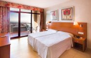 The Las Palmeras Hotel's scenic sea view double bedroom in sensational Costa Del Sol.