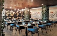 The Maria Nova Lounge Hotel's impressive restaurant within brilliant Algarve.