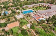 All The Iberostar Club Palmeraie Marrakech's scenic ariel view in vibrant Morocco.