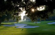 The Real Club Valderrama's scenic golf course in sensational Costa Del Sol.