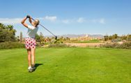 The Desert Springs Golf Club's scenic golf course in brilliant Costa Almeria.