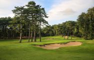 The Hardelot Les Dunes's scenic golf course in faultless Northern France.