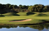 View Cabopino Golf Marbella's picturesque golf course within striking Costa Del Sol.