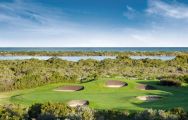 The Goose Valley Golf Club's beautiful golf course in striking South Africa.