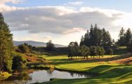 The The Queens Course - Gleneagles's impressive golf course situated in amazing Scotland.