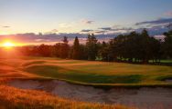 The The Duke's, St Andrews's scenic golf course in vibrant Scotland.