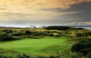 The Royal Portrush Golf Club's lovely golf course within impressive Northern Ireland.