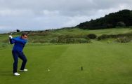 The Royal Portrush Golf Club's impressive golf course within impressive Northern Ireland.