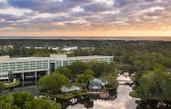 The TPC Sawgrass Golf's scenic golf course in sensational Florida.