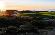 The The Links at Spanish Bay's beautiful golf course in sensational California.