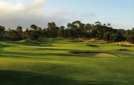 All The The Links at Spanish Bay's beautiful golf course in striking California.