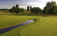 The The Grove Golf's scenic golf course situated in dramatic Hertfordshire.