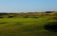 The Royal North Devon Golf Club's picturesque golf course in dazzling Devon.