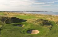 The Royal St. George's Golf Club's picturesque golf course situated in stunning Kent.