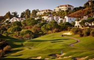 buggy on the La Cala Asia golf course