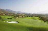 The La Cala America Golf Course's beautiful golf course in striking Costa Del Sol.